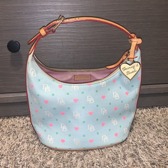 Dooney & Bourke Bags Dooney Bourke Heart Fabric Purse Poshmark